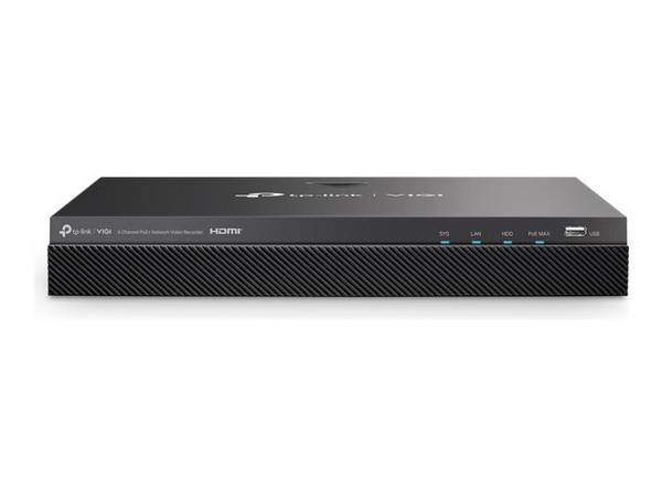 VIGI NVR2008H-8MP 8 Kanal PoE Netzwerk Video Recorder