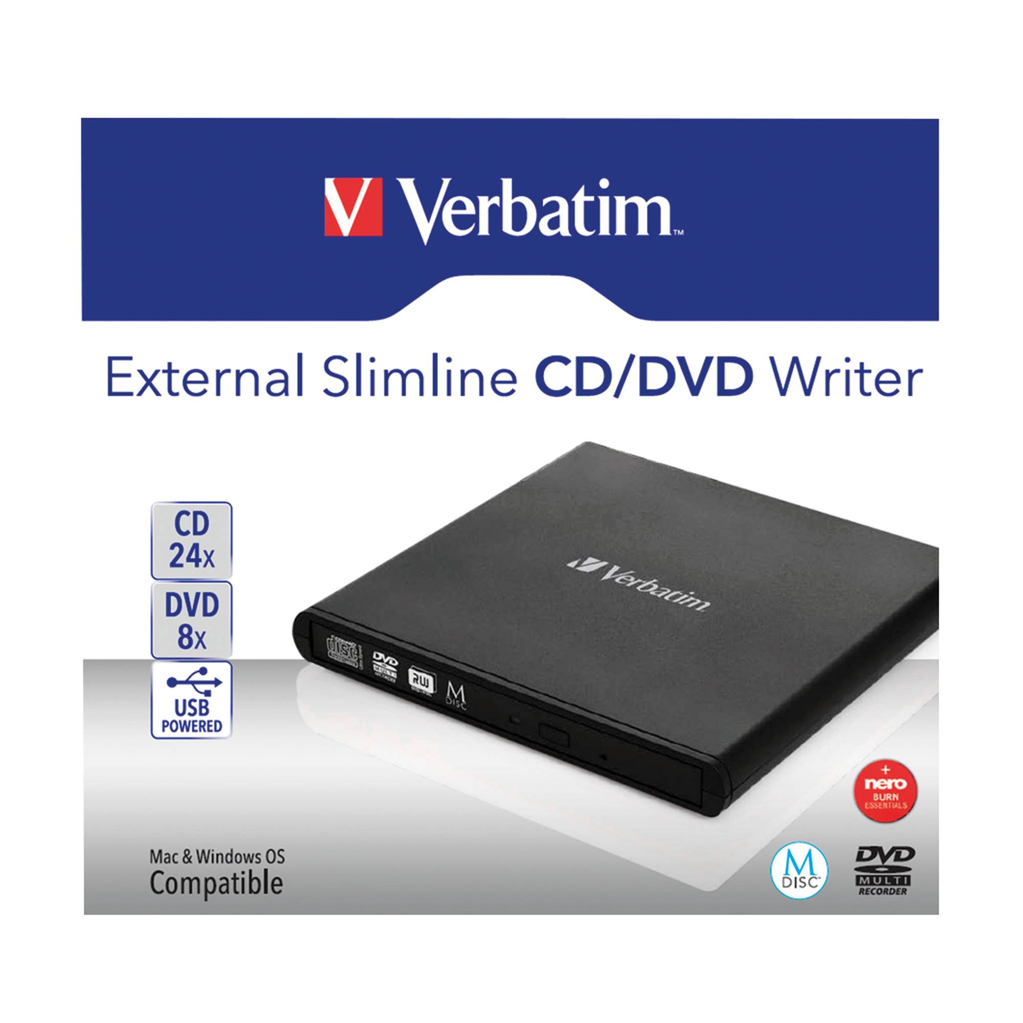 DVD Brenner USB 2.0 6x/8x/24x extern schwarz-2