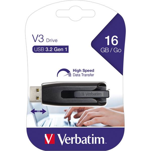USB-Stick Store n Go V3 16GB USB3.0 grau