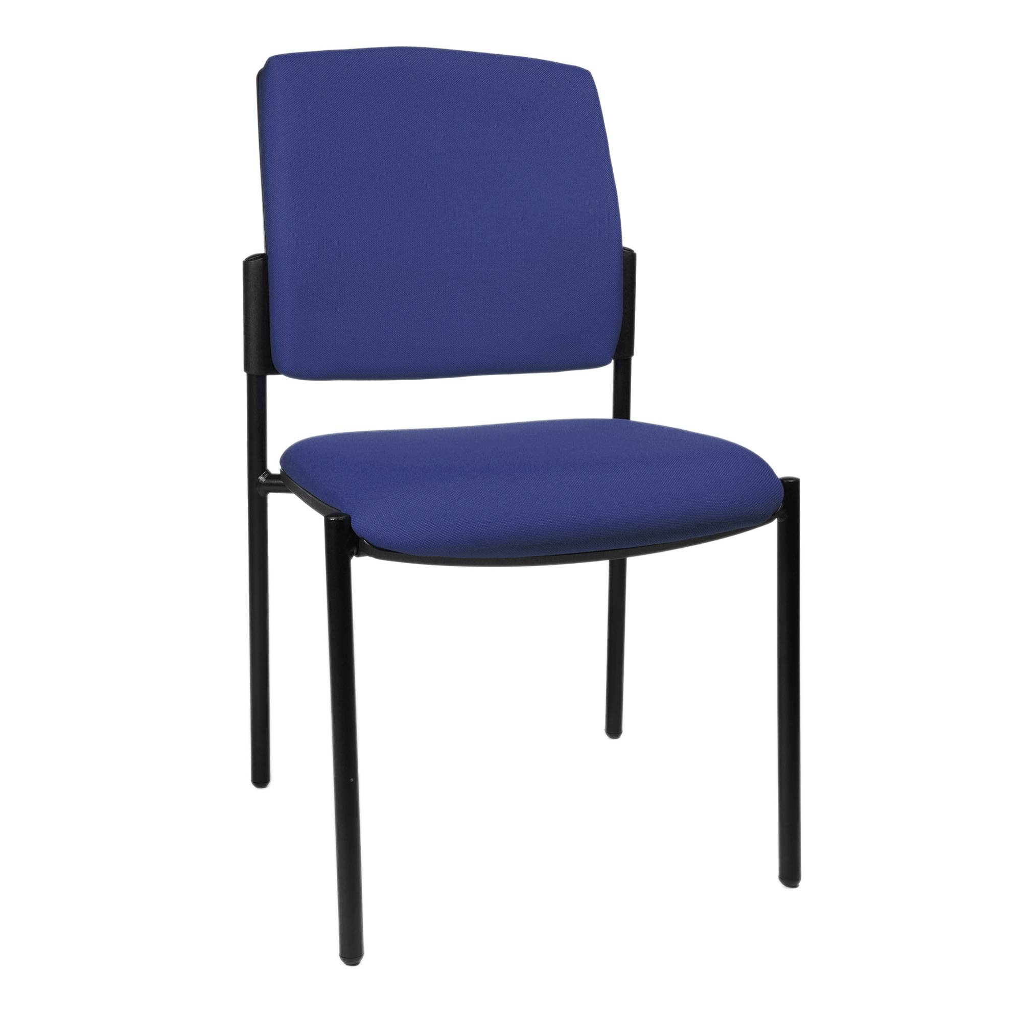 Besucherstuhl B to B 10 o.Arml bl-1