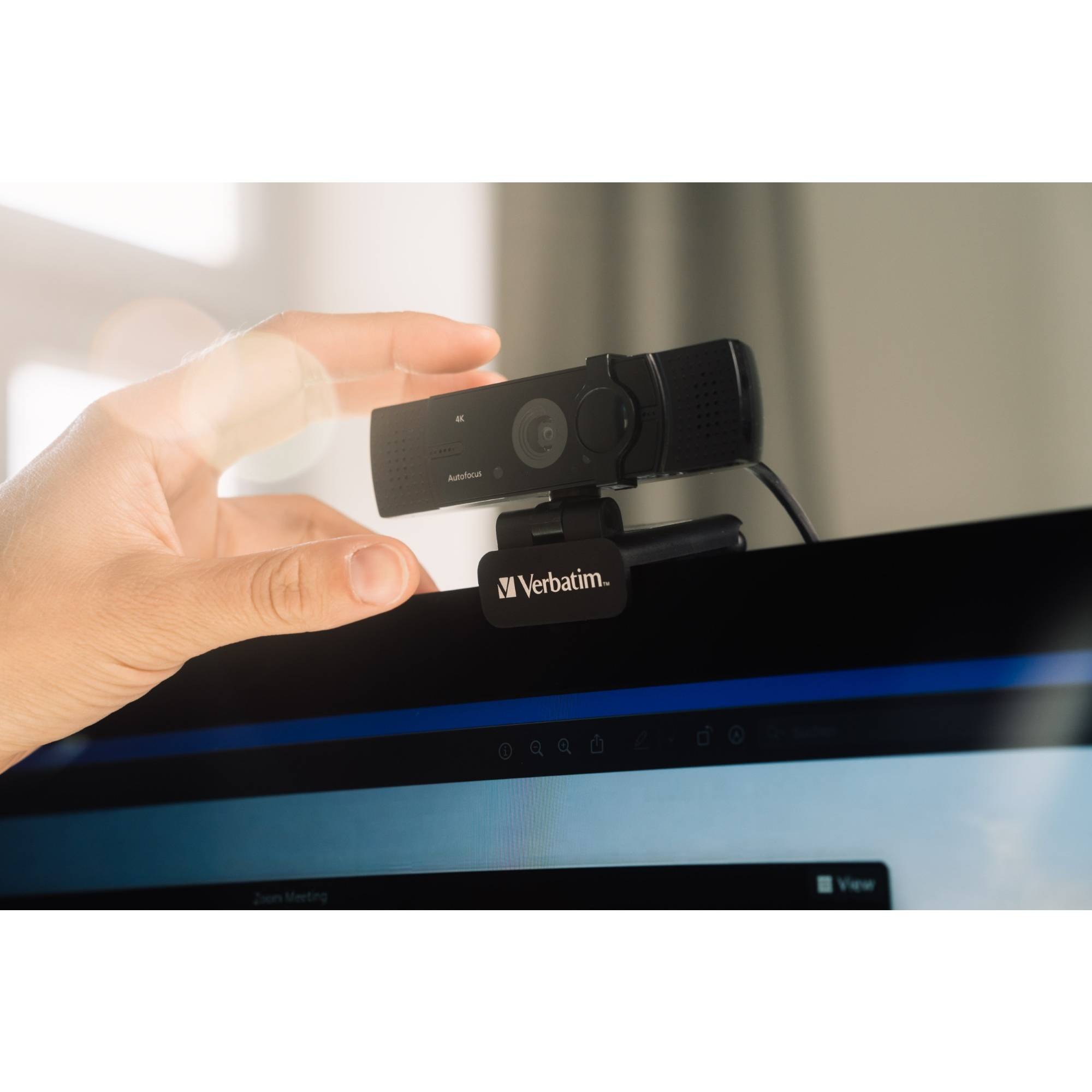 Verbatim Webcam 49580 4K Ultra HD-3