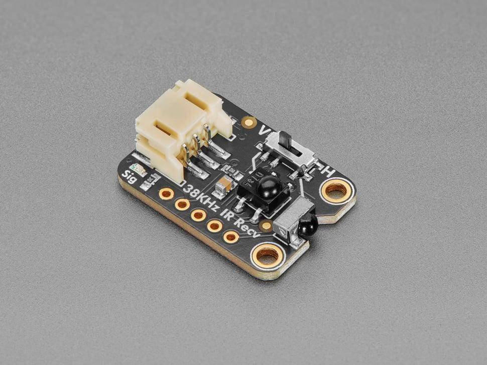 Adafruit FF026F90 Infrarot-Empfänger (IR) Sensor STEMMA Plattform-Evaluierung Erweiterungsboard 5-0