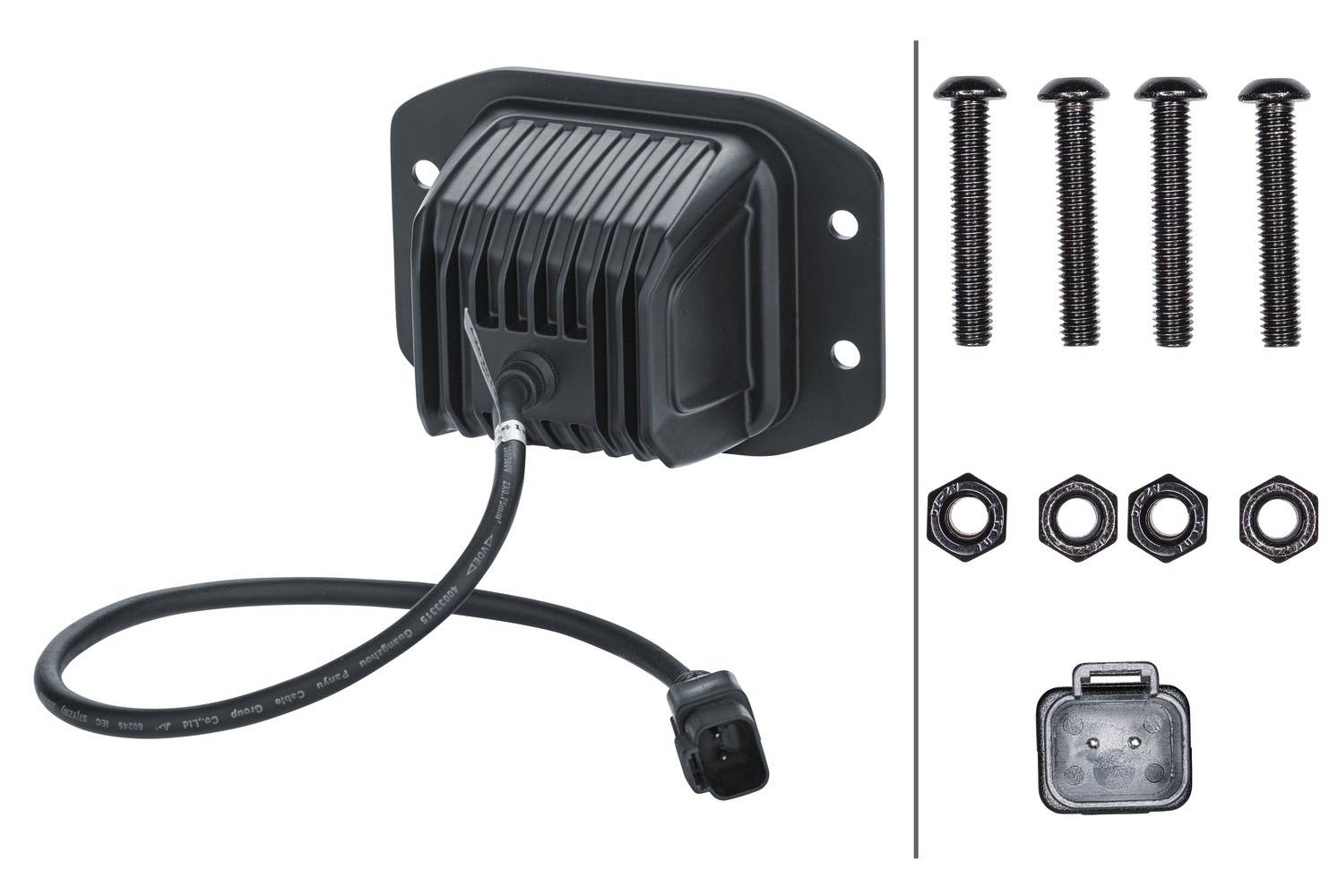 HELLA 1FA 358 176-831 LED Cube KIT 3.2, Spotausleuchtung-2