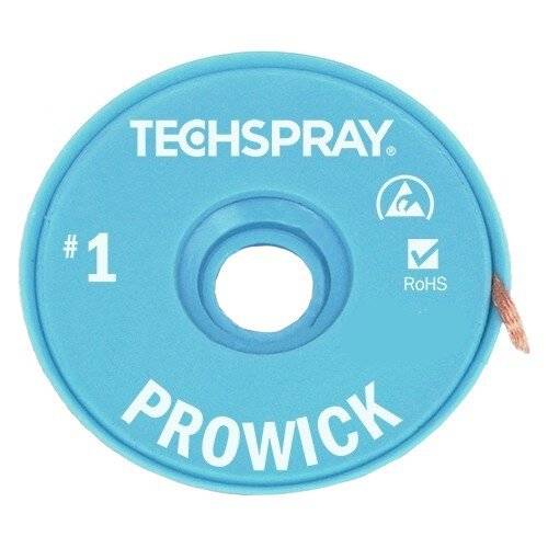 ESD-Entlötlitze Pro-Wick®, 0,9 mm, weiß, 3 m-0