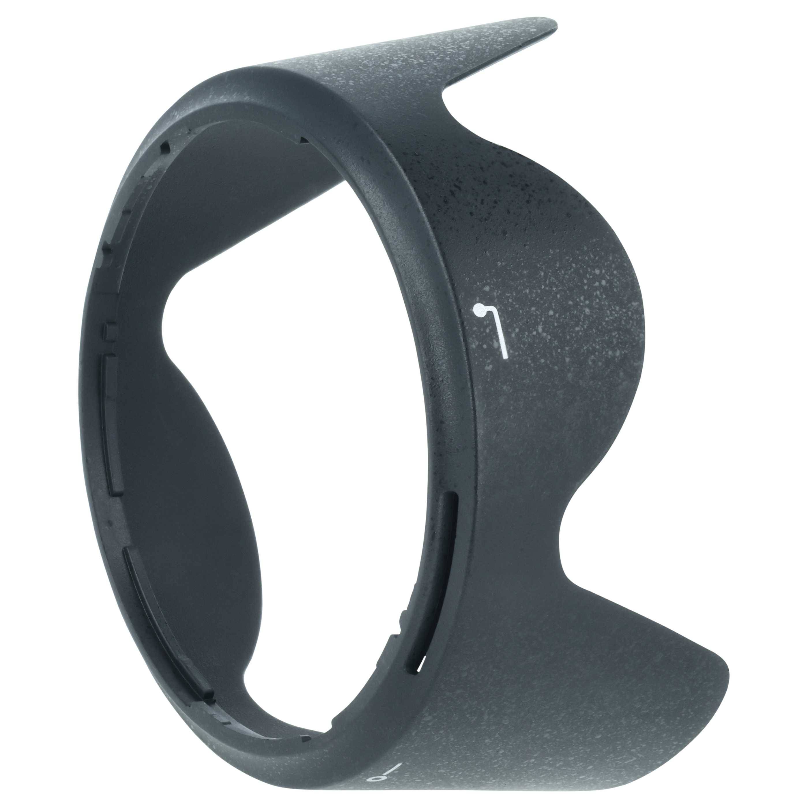 vhbw Gegenlichtblende Ersatz für Nikon HB-35 | für 72mm Objektiv - Schwarz, Kunststoff, tulpenförmig, 10 cm-2