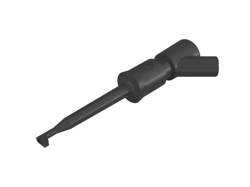 HIRSCHMANN Test & Measurement KLEPS 2-BU Miniatur-Klemmprüfspitze schwarz-0