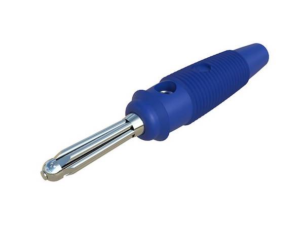 HIRSCHMANN Test & Measurement BÜLA 30 K Büschel-Stecker blau