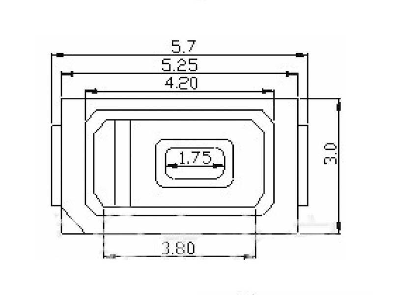 HuiYuan Opto-Electronic LED 5730 klar weiß 50-60 lm 120 °-1