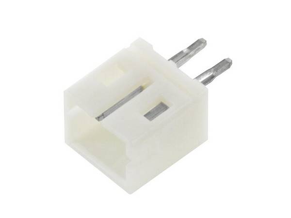 JST Stiftleiste 1 x 2 polig gerade Rastermaß 2,0 mm