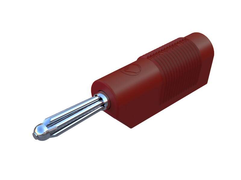 HIRSCHMANN Test & Measurement BSB 20 K Büschel-Stecker rot-0