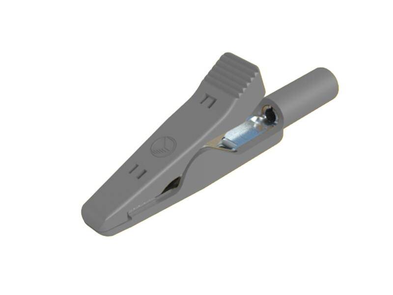 HIRSCHMANN Test & Measurement MA 1 crimp Miniatur-Abgreifklemme grau-0