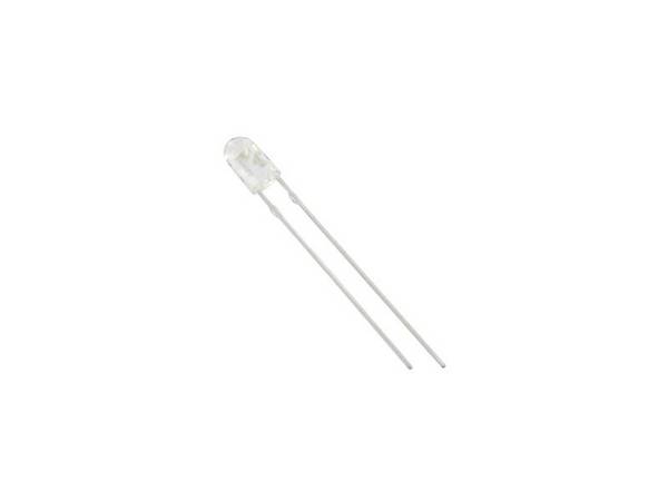 HuiYuan Opto-Electronic LED 3 mm oval klar rot 1850 mcd 628 nm 70 °/30 °