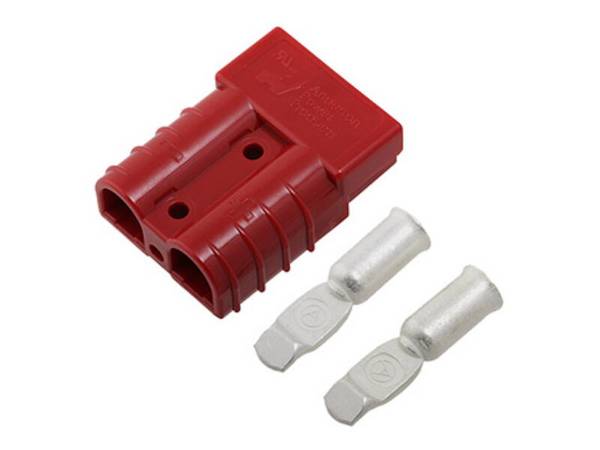 Anderson Power Products SB50 Gehäuse inklusive Kontakt 50 A, 2 polig, AWG 12 bis 10, rot