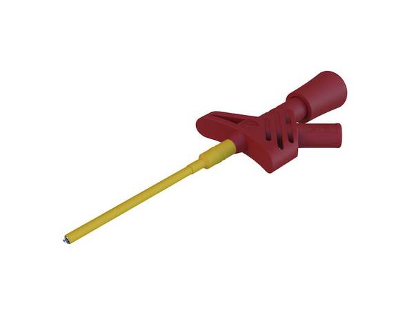HIRSCHMANN Test & Measurement KLEPS 1600 Sicherheits-Klemm-Prüfspitze rot