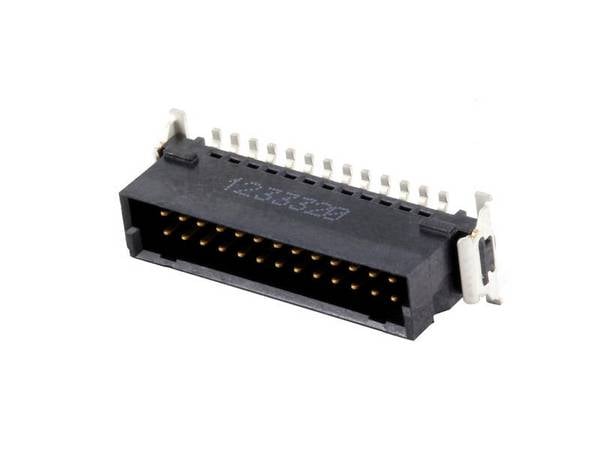 ERNI Electronics 254588 SMC-Messerleiste gerade 20 polig Bauform Q Höhe 1,75 mm