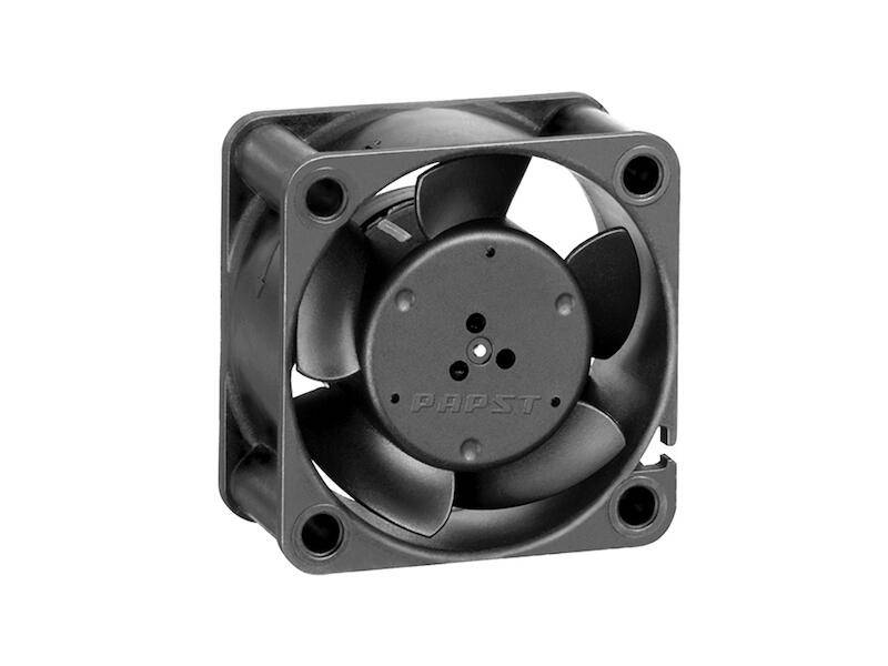 ebm papst Lüfter Gleitlager 24 Vdc 40 x 40 x 20 mm schwarz mit Litze-0