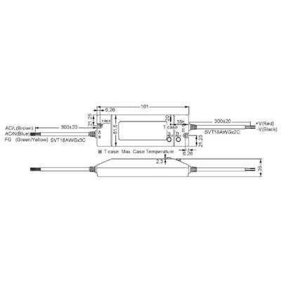 MEAN WELL HLN-40H-36A LED-Treiber, LED-Trafo Konstantspannung, Konstantstrom 40 W 1.12 A 21.6 - 36 V/DC dimmbar, PFC-Sch-2