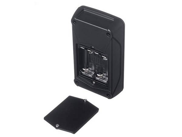 BOPLA Gehäuse BoPad mit Batteriefach 165 x 90 x 34 mm BOP 700 ABS schwarz