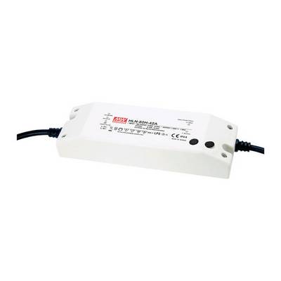 MEAN WELL HLN-80H-54A LED-Treiber, LED-Trafo Konstantspannung, Konstantstrom 81 W 1.5 A 32.4 - 54 V/DC dimmbar, PFC-Scha-0