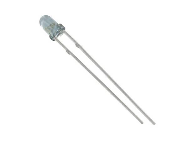 HuiYuan Opto-Electronic LED 3 mm Infrarot blau transparent 4-12 mW/sr 940 nm 30 °