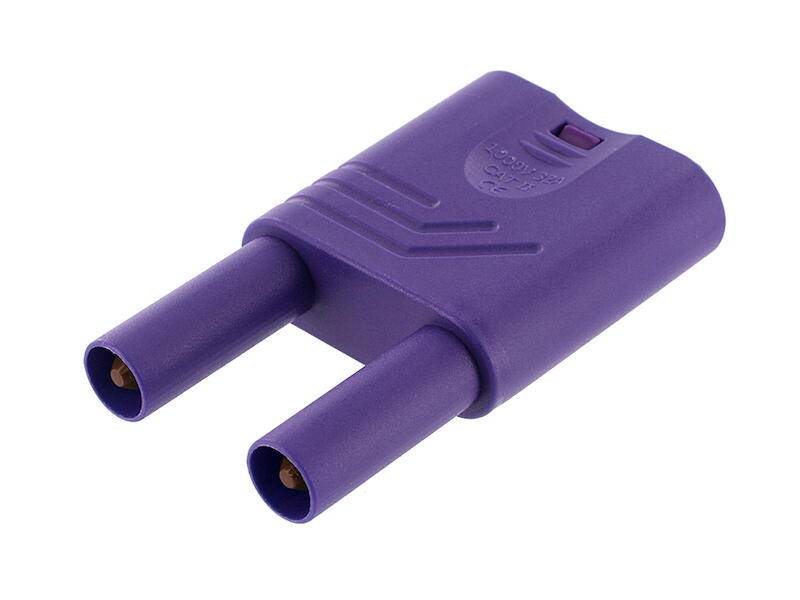 HIRSCHMANN Test & Measurement KST S WS Kurzschlussstecker violett-0