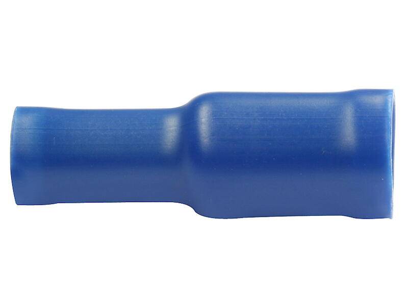 VOGT 100x Rundsteckhülse 24,5 x 2,3 mm 2,5 bis 1,5 mm² Messing blau-0