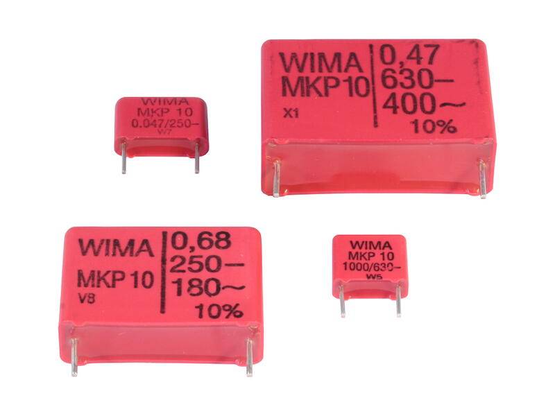 WIMA Polypropylen-Kondensator MKP 10 4,7 nF ± 10% 630 V Rastermaß 7,5 mm-0