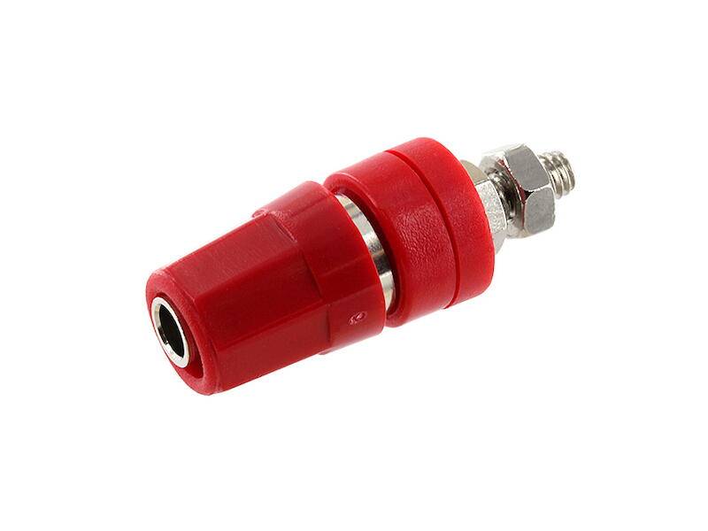 econ connect Polklemme 4 mm rot isoliert-0