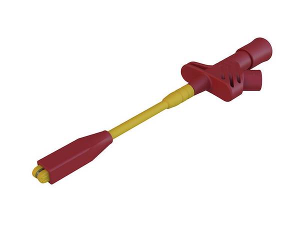 HIRSCHMANN Test & Measurement KLEPS 2800 Klemm-Prüfspitze rot