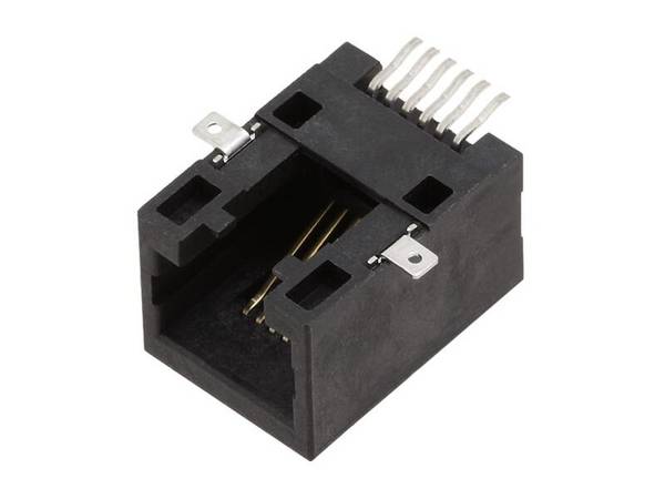 Encitech Connectors AB RJJU-66-141-E3H-008 Modular-Einbaubuchse 6P6C ungeschirmt SMT Pad außen