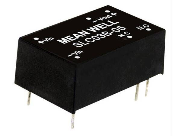Mean Well DC/DC Wandler Serie SLC03 DIP16 12 V 250 mA 3 W