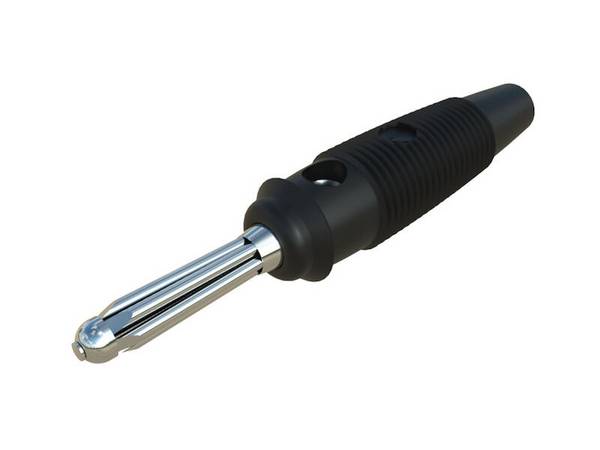 HIRSCHMANN Test & Measurement BÜLA 20 K Büschel-Stecker schwarz