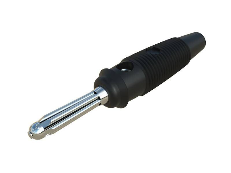 HIRSCHMANN Test & Measurement BÜLA 20 K Büschel-Stecker schwarz-0