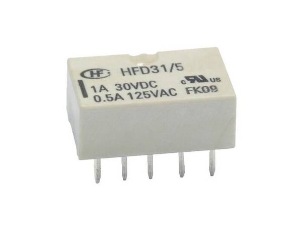 HONGFA Relais 2x Wechsler 1 A 12 Vdc