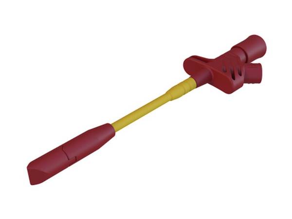 HIRSCHMANN Test & Measurement KLEPS 2700 Klemm-Prüfspitze rot