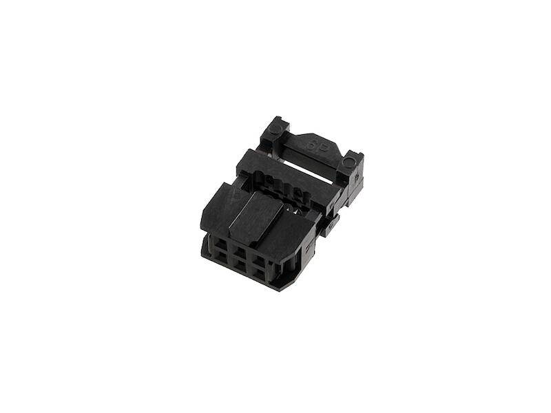 econ connect DIN 41651 Pfostenverbinder 6 polig Rastermaß 2,54 mm-0