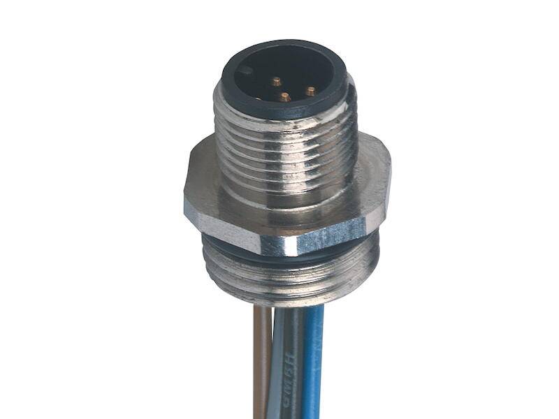 HIRSCHMANN ELST 512 PG9 M12 Einbaustecker 5 polig 0,2 m-0