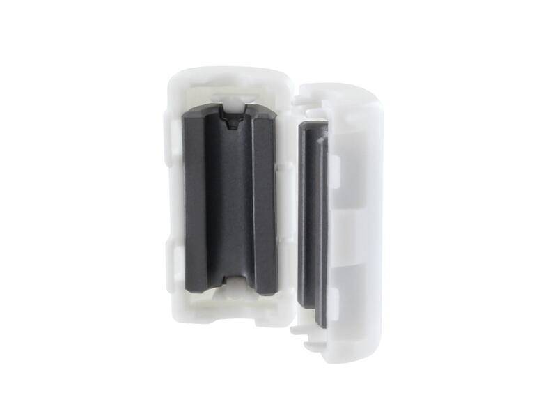 KGS KITAGAWA Klappferrit KRFC weiß, Kabel-Ø 3,5 - 4,5 mm 70 Ω-0