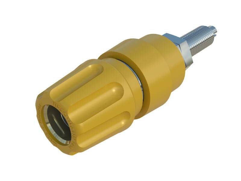 HIRSCHMANN Test & Measurement PKNI 20 B Polklemme gelb-0