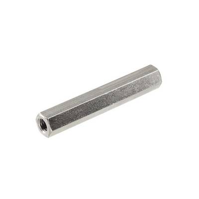 econ connect Abstandsbolzen Messing Gewinde M3 Länge 30 mm mit Innengewinde / Innengewinde VE = 1000 Stück-0