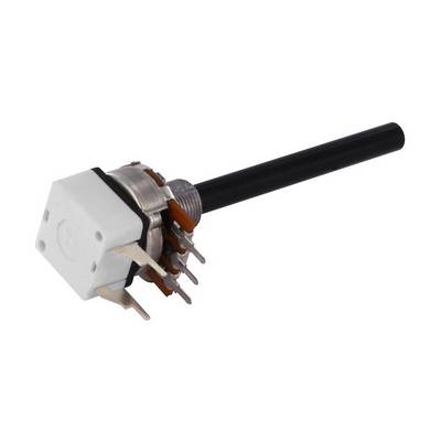 OMEG Leitplastik-Drehpotentiometer linear mono, mit Schalter 6 mm Achse PC20BU/HS4 1 kΩ ± 20% 500 V 0,4 W-0