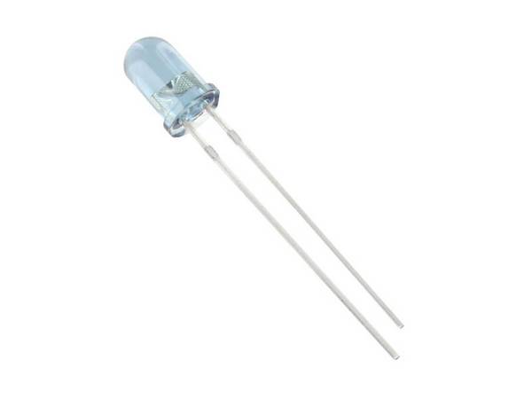 HuiYuan Opto-Electronic LED 5 mm Infrarot blau transparent 10-40 mW/sr 850 nm 30 °
