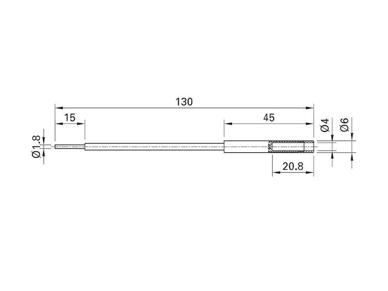 Stäubli A-SLK4-R Adapter isoliert braun aus biegsamen Kupfer mit 4 mm Buchse-1