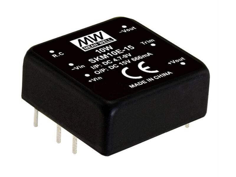 Mean Well DC/DC Wandler Serie DKM10 DIP1 12 V 416 mA 10 W-0