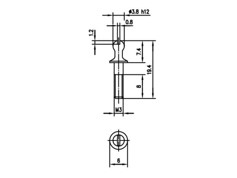 Telegärtner Führungsstift 100000045-2