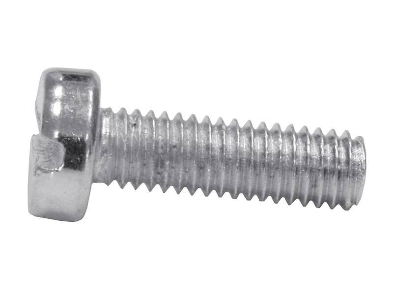 WÜRTH 100x Zylinderschraube mit Schlitz M4 16 mm Stahl blank-0