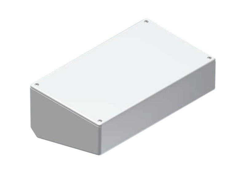 TEKO Gehäuse Pult Europult P 216 x 130 x 80,5 mm Kunststoff hellgrau-0