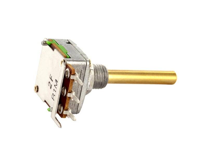 ALPHA Kohleschicht-Drehpotentiometer linear mono 4 mm Achse ALPHASTAT 16 100 kΩ ± 20% 200 Vac 0,2 W
