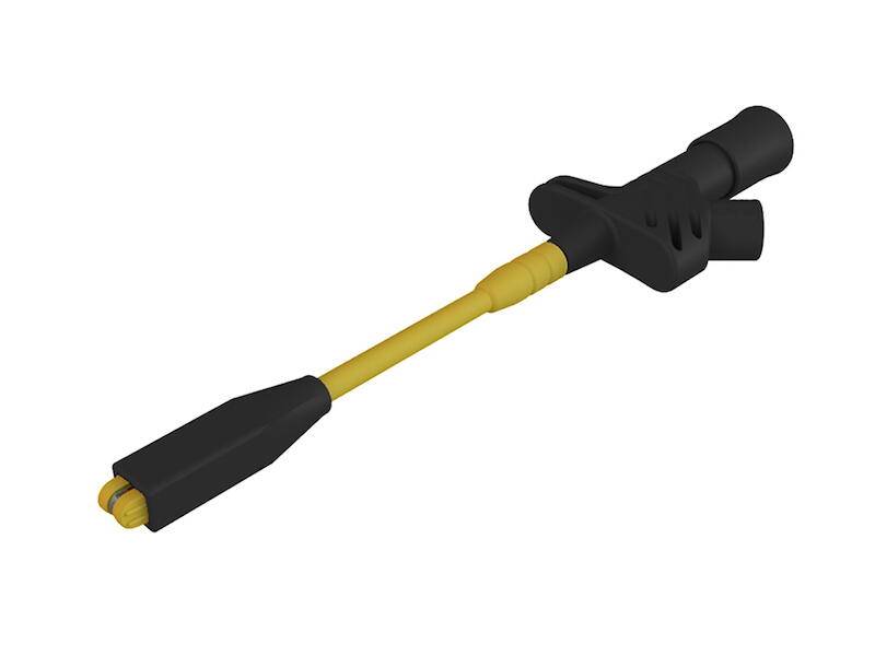 HIRSCHMANN Test & Measurement KLEPS 2800 Klemm-Prüfspitze schwarz-0