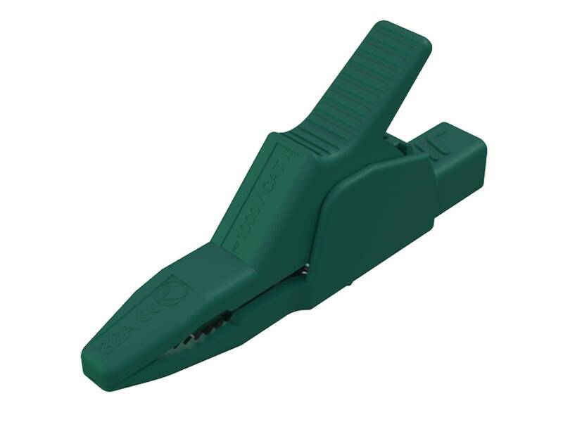 HIRSCHMANN Test & Measurement AK 2 B 2540 I Abgreifklemme grün-0